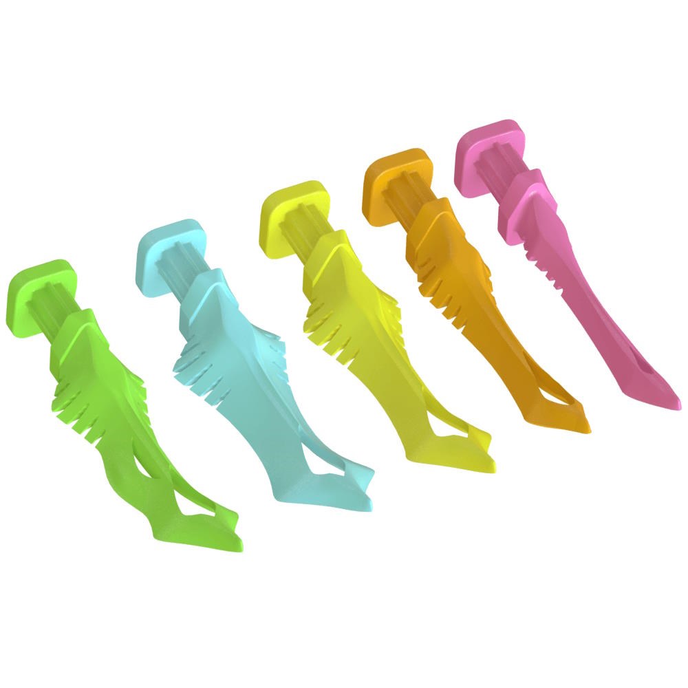 LONG DAIMOND WEDGE LARGE YELLOW 50 PACK