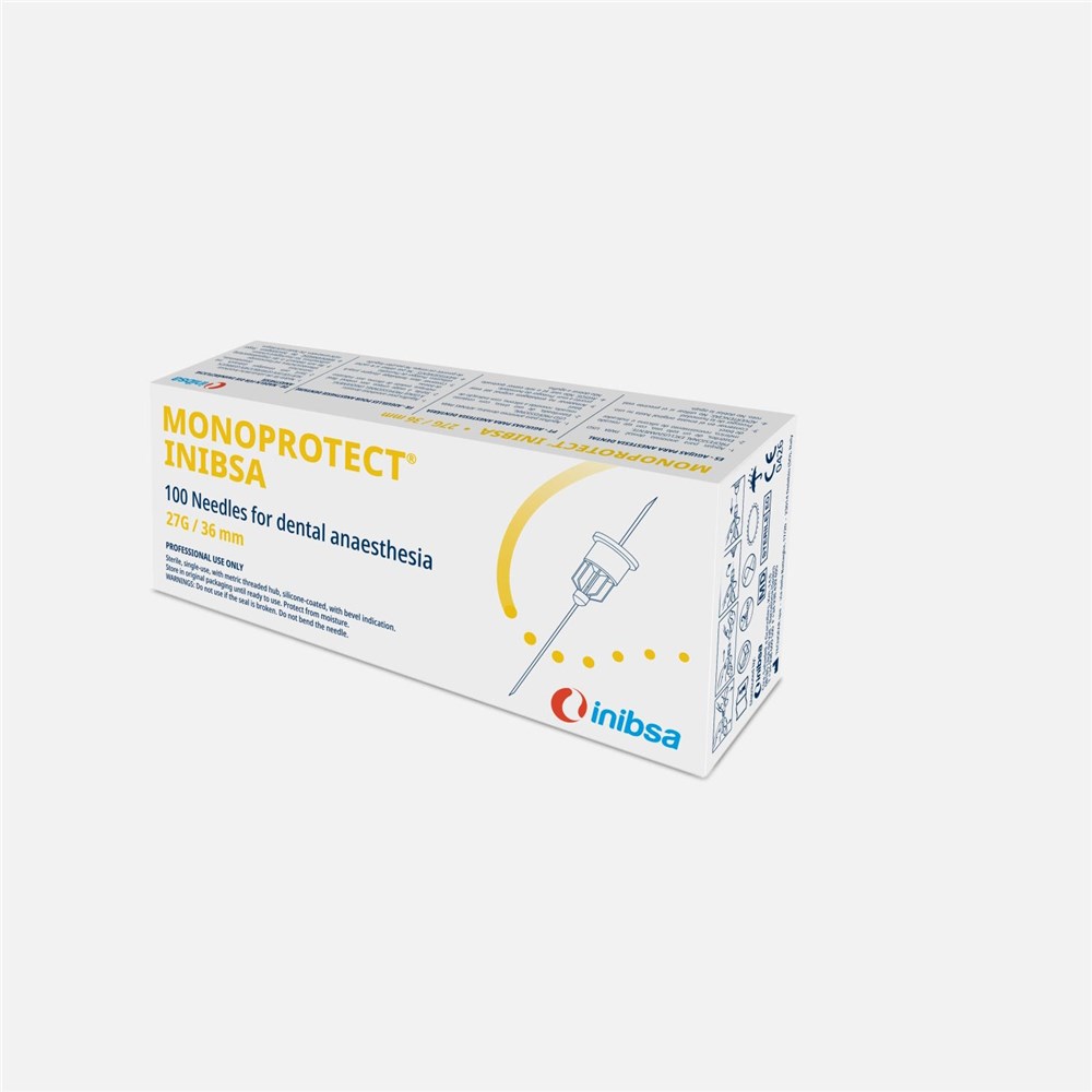 MONOPROTECT INIBSA 27G 36mm IMPERIAL100 needles