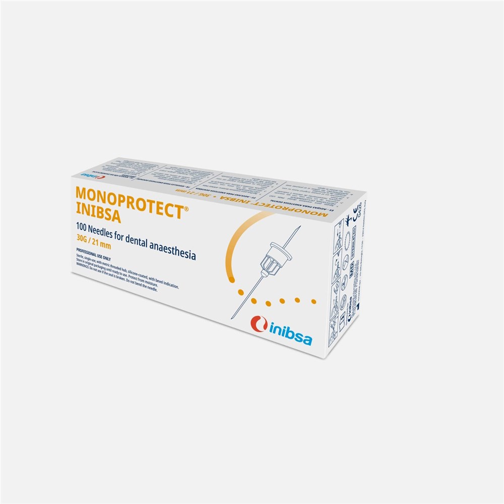 MONOPROTECT INIBSA 30G 21mm IMPERIAL 100 needles