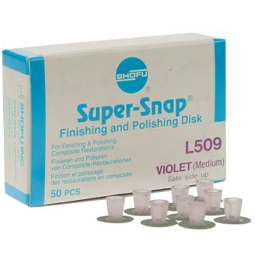 SUPER-SNAP DISK LIGHT VIOLET FINISHING MEDIUM 50 PACK (SSU)