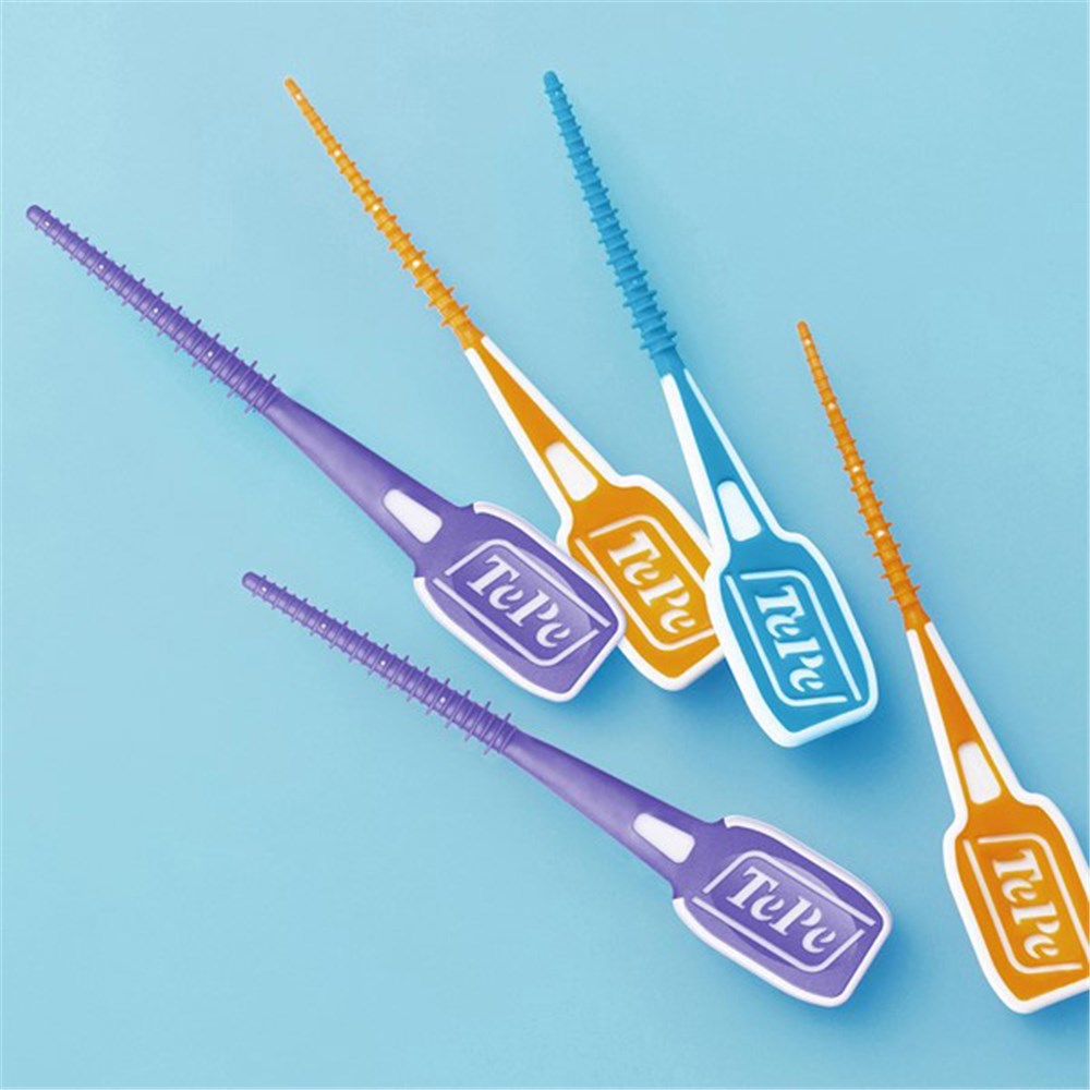 Cure-dents easypick turquoise M/L, x36